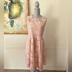 NY&CO FIT AND FLARE SLEEVELESS DRESS PLUS SIZE XXL 🌟EUC🌟